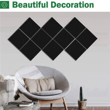 36 Pack Self Adhesive Acoustic Foam Panels Fireproof Soundproofing Treatment Wall Panel,Reduce Noise Foam for Studio,Etc