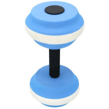 (145*145*270MM blue, white and blue/piece) EVA Pool Dumbbells for Aquatic Exercise