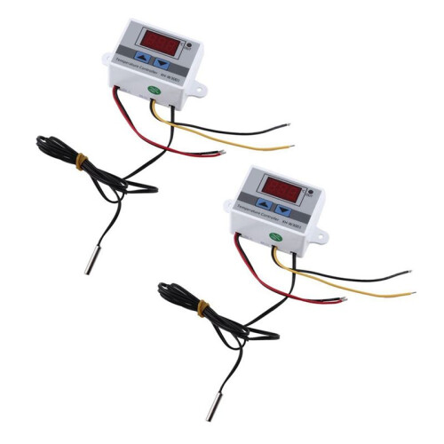 3X Commutateur de Commande de Thermostat de Contrôleur de Température LED Numérique 12V 1
