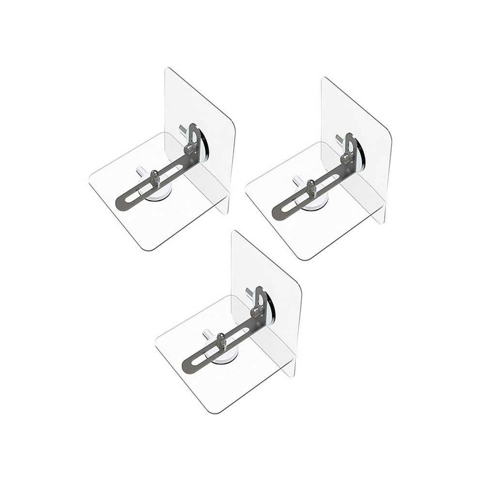 Furniture Anchors Wall Anchors, Anti Tip Furniture Anchors No Drill, Adhesive Furniture Wall Anchors for Baby 18 Pcs