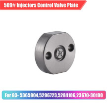 4X Nueva Placa de Válvula de Control de Orificio de Inyector Diésel 509 para Inyector Common Rail G3- 5365904,5296723,5284106,23670-30190
