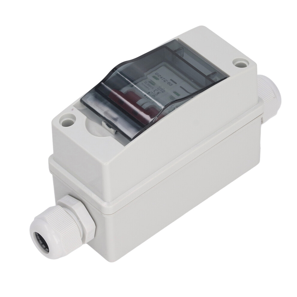 Miniature Solar Circuit Isolator 63A Pv Disconnect Switch Waterproof Dc500v 7611389045617