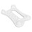 Ceramic Scraping Tool 1 pc 12.0 cm x 6.0 cm White 1