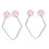 Dimple Trainer for Face Cheeks Piercing 2 Pack Easy Wear Pink Improves Smile 11