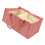 Faltbarer Baby-Windel-Organizer mit Griffen, Pink, Polyester 14