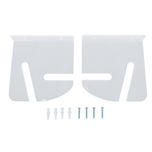Acrylic Wall Mount Skateboard Rack 17.5x17cm Display Hanger 2