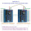 4X  12V 24V 16 Input 16 Output RS485 Remote Control  PLC IO Expansion Board Modbus RTU Module, Only Board 4