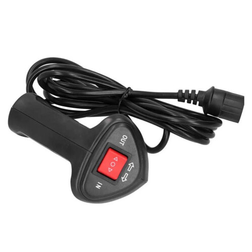2X Universal Electric Winch Controller Wireless Remote Controller with 9.2 Feet Cable Suitable for Off-Road Vehicles 2
