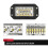 6Pcs 12V 6 Inch Flush Mount Work Light 26 LED Super Bright Spotlight Car Headlights 5