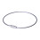 Stainless Steel 20cm Wire Keychain Cable Key Ring (100Pcs) 2