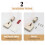 SelfAdhesive Door Stopper, Adjustable NoDrill Wall Protector  Gold, 1 Pack 3