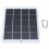 Polycrystalline Solar Panel Charger 3W 5V USB Portable for Camping 1