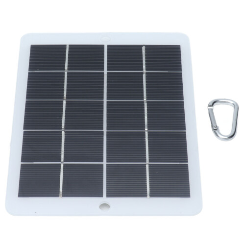 Polycrystalline Solar Panel Charger 3W 5V USB Portable for Camping