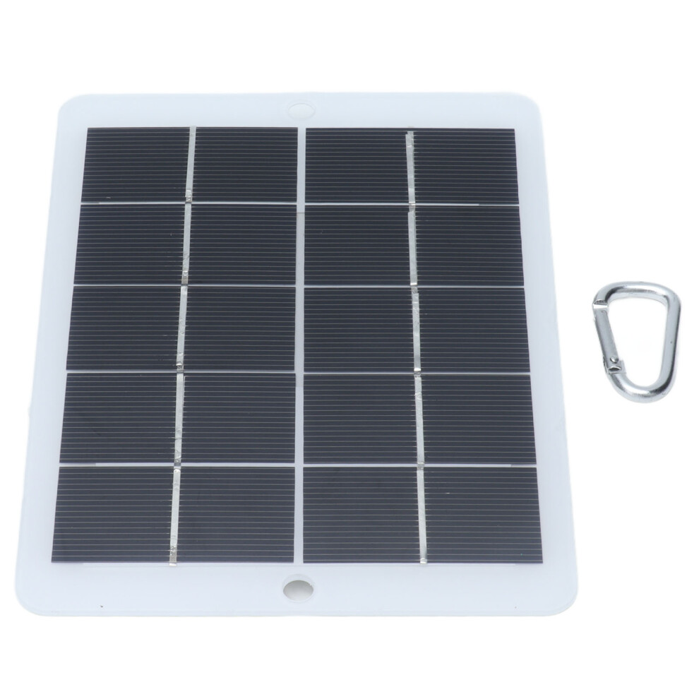 Polycrystalline Solar Panel Charger 3W 5V Usb Portable For Camping 8711389046047