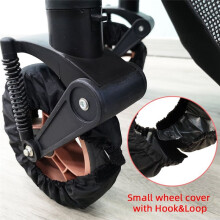 Kinderwagen-Radabdeckung, Staubdicht, Rollstuhl-Reifenschutz, für Kleinkinder, Kinderwagen, Kinderwagen, Rad, Anti-Schmutz-Abdeckung, 20 cm