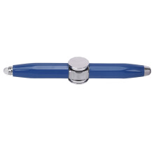 Gyroscopic Fidget Pen with LED Light - Blue