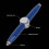 Fidget Gyro Pen Ballpoint, 120mAh, 3xLR41, Blue 5