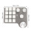 Blue Switch Wireless Mechanical Keyboard USB C BT 2.4G RGB Mini 2
