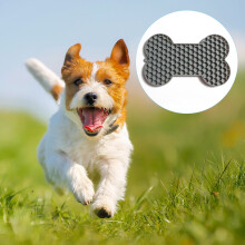 (Gray) Pet Slow Feeder Mat - Safe, Flexible & Anti-Choking