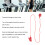2PCS Treadmill Emergency Stop Switch ABS Magnet 5