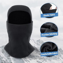 2PCS Balaclavas Ski Mask Full Face Cover Breathable Warm and Windproof Fleece Winter Sports Hat for Men Women