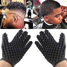 Schwammhandschuh Locken Twist