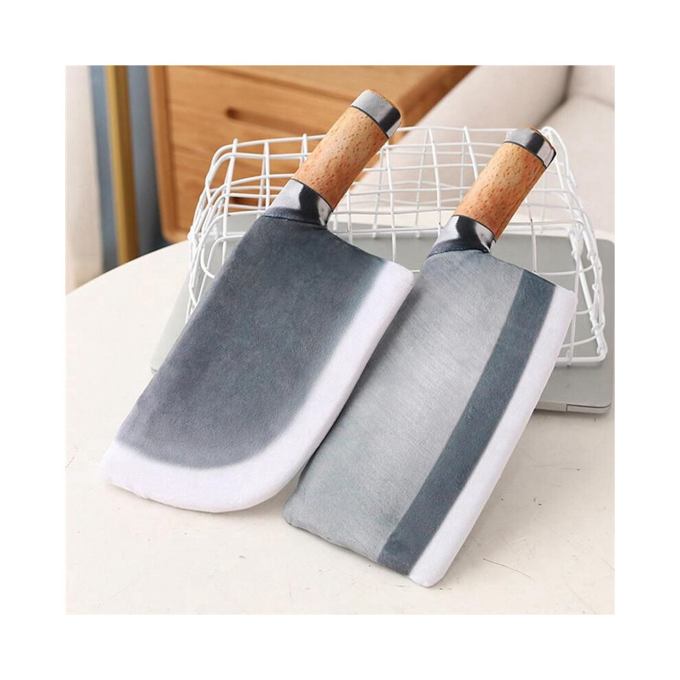 Simulation Kitchen Knife Bag Funny Realistic Knife Plush Toys Mobile Phone Bag Decoration Coin Purse,A 6031363931155