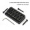 6-Strängad Gitarr Fixed Bridge 72.8 Fixed Bridge Body Fittings Legering Ritplatta String Bridge Krom 7