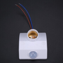 5X Base Socket IR Lamp Bulb Movement Detector