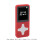 Red MP3 Player, Bluetooth 5.0, 1.77in LCD, 8GB 2