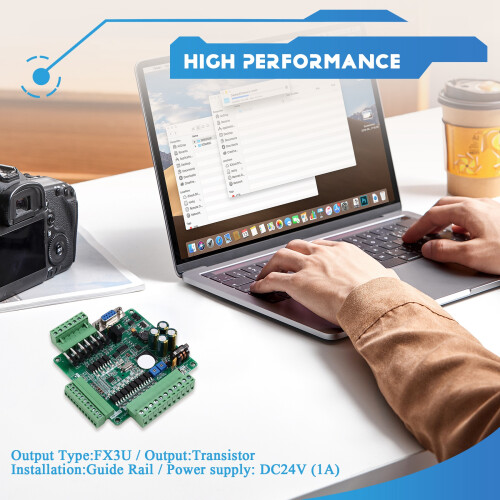 FX3U-14MT High Speed with Analog Programmable Controller PLC Industrial Board FX3U-14MT 2