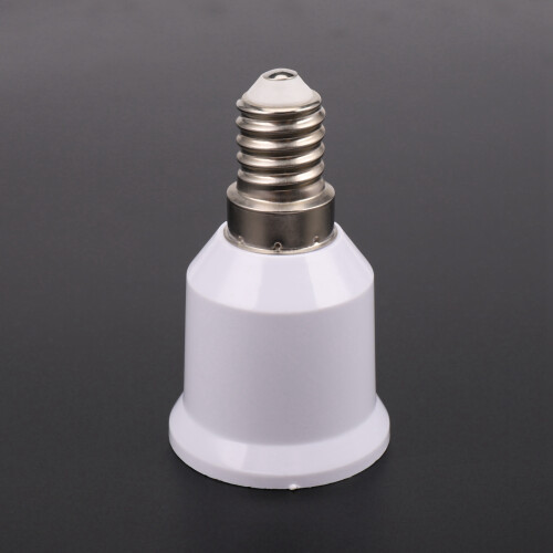 6X E14 To E26 E27 Adapter Chandelier Lamp Socket E14 To Medium Socket Converter Incandescent Lamp Base Adapter Converter 1