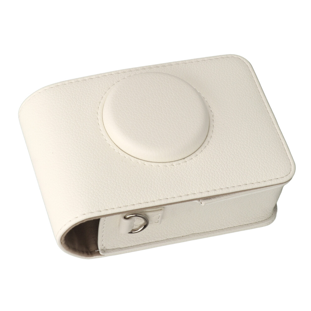 Vintage Pu Leather Camera Bag White 7340572994417