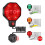 Adjustable Garage Parking Sensor Aid with LED Indicators, Parking Assist Sensor with Dual Power Options EU Plug 8