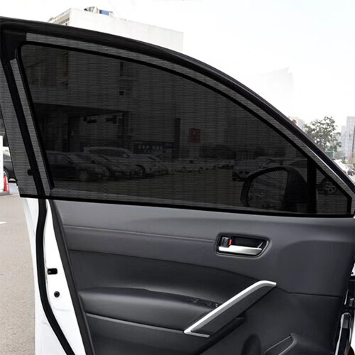 (2 Pack) Breathable Car Sunshades, Easy Install, Bug Protection