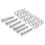30 Pcs Electric Guitar Tremolo Bridge String Saddles Mount Adjust Conical Spring and Screws Silver 3