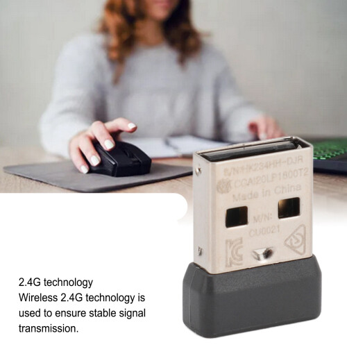 Ricevitore USB 2.4G e Tappetino per Mouse per K860 Master Anywhere Mouse Wireless Mini a 3 Tasti 2