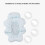 Baby Bath Seat Foldable Soft Support Mat, Blue Water Drop, 57cm 6