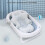 Baby Bath Seat Floating Foldable Support Mat, Blue Water Drop, 57cm 6