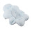 Baby Bath Seat Floating Foldable Support Mat, Blue Water Drop, 57cm 16