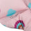 Baby Bath Seat Pink Rainbow, Foldable, Soft, Comfortable, 57cm 12