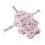 Baby Bath Seat Pink Rainbow, Foldable, Soft, Comfortable, 57cm 13