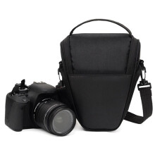 3X Camera Bag Triangle Camera Case Shoulder Case Digital Camera Bag for DSLR SLR Camera