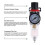 2X Air Filter Pressure Regulator 1/4 Inch AFR2000 Water Separator Air Tool Compressor Filter with 10MM Connector 3
