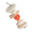 Calcium Cuttlefish Bone Parrot Toy Hand Woven 8