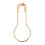 Gourd Crochets Épingles de Sûreté en Forme de Calebasse Swing Tag 1000 Pcs Gold Tone 1