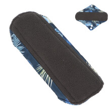 Reusable Bamboo Charcoal Sanitary Pads, Leakproof, 18x18cm