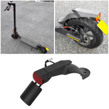 Rear Mudguard Taillight Kit for Xiaomi PRO2 Electric Scooter Black