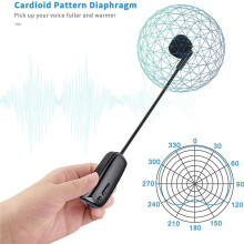 5X New 2 in 1 Handheld UHF Wireless Microphone Professional -Wear Mic Volume Amplifier for Speech Teaching