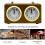 3X Mechanical Chess Clock Analog for Chess Game Timer Clock Official Clocks Timers No Battery Needed 2